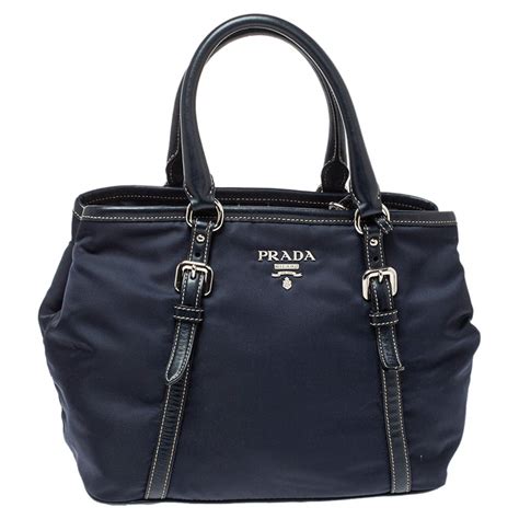 navy blue Prada